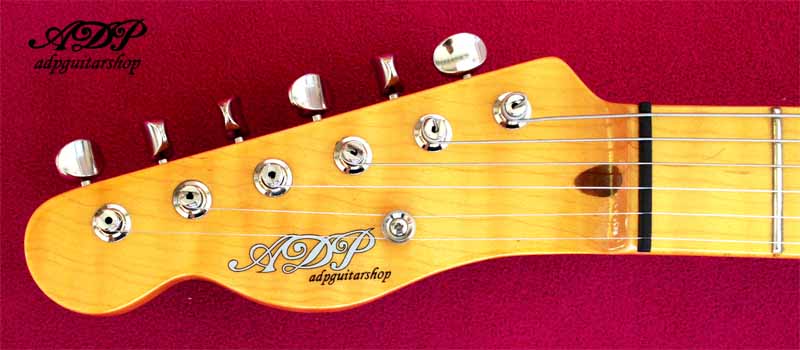 adpguitarshop guitare DP052 T-B2W ADP Neck head